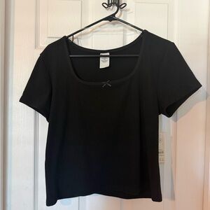 No Boundaries Black Crop Top